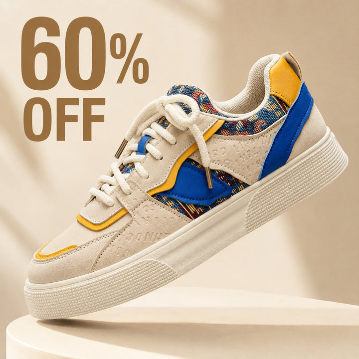 Bazaar Woven-Panel Sneakers — ce_metastatic_01