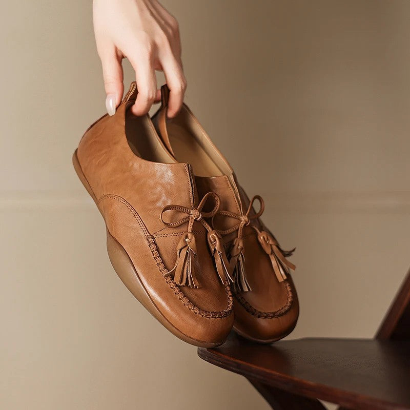 Tassella Bow Loafers