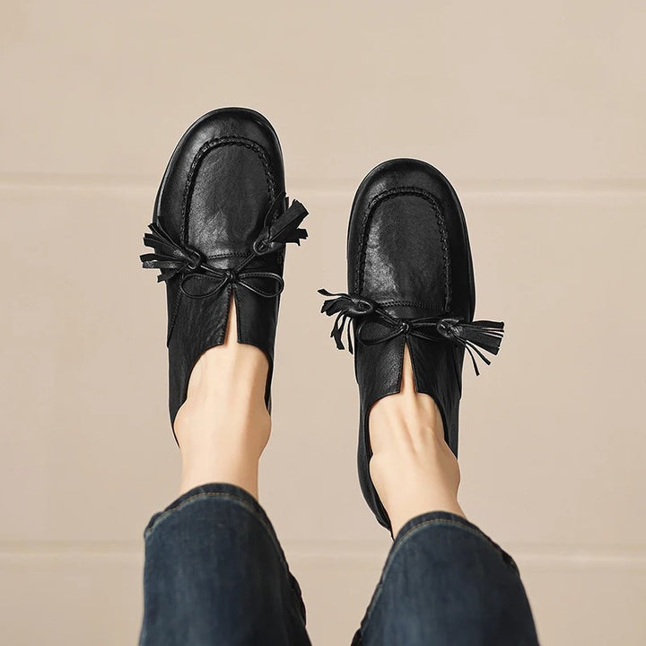 Tassella Bow Loafers