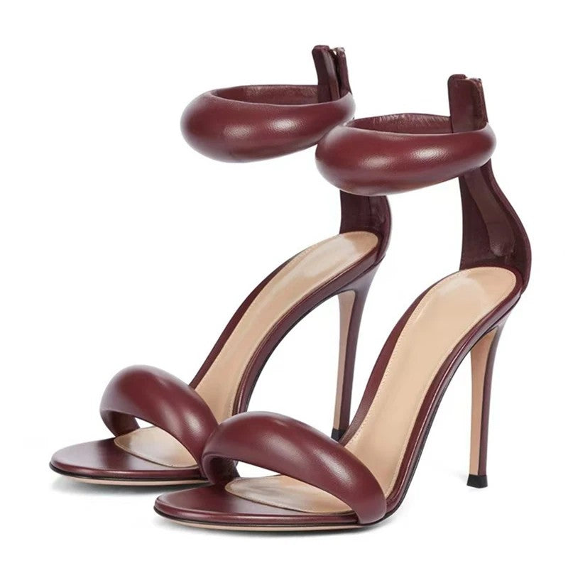 Bolster Padded Ankle Sandals