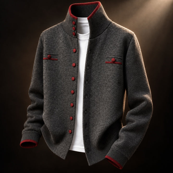 Beaudry Contrast Trim Cardigan — ce_soul_s3_01