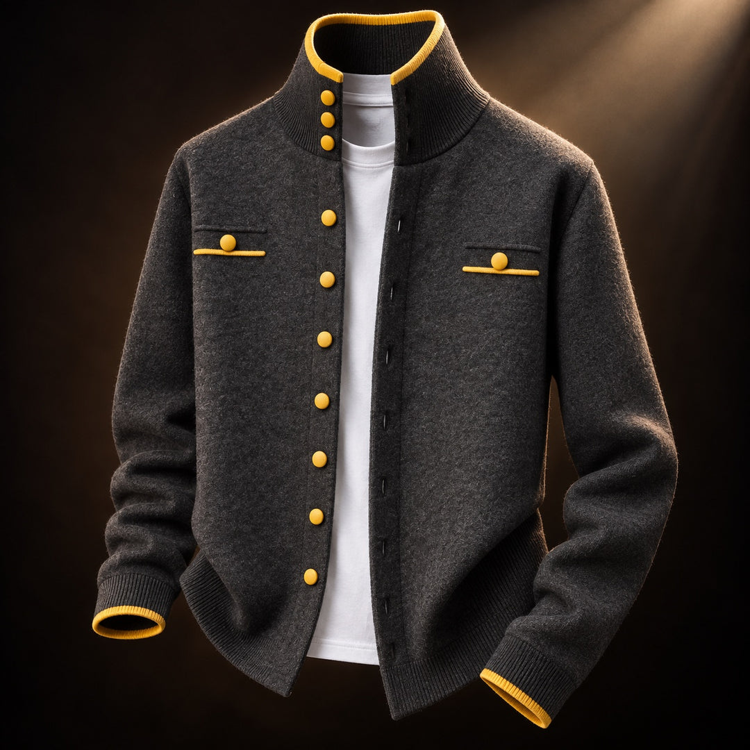 Beaudry Contrast Trim Cardigan — ce_soul_s3_01