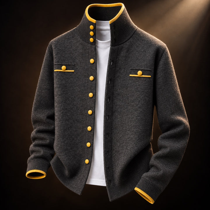 Beaudry Contrast Trim Cardigan — ce_soul_s3_01