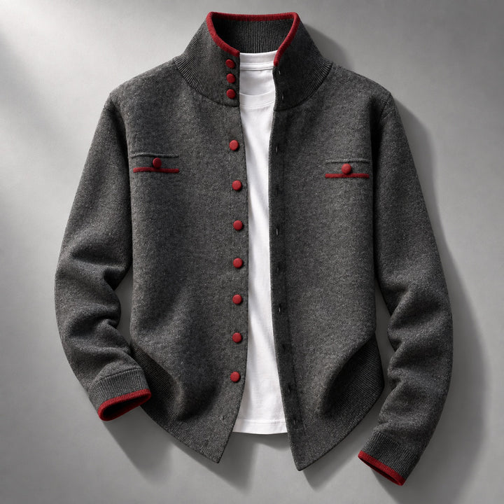 Beaudry Contrast Trim Cardigan — ce_soul_s1_01