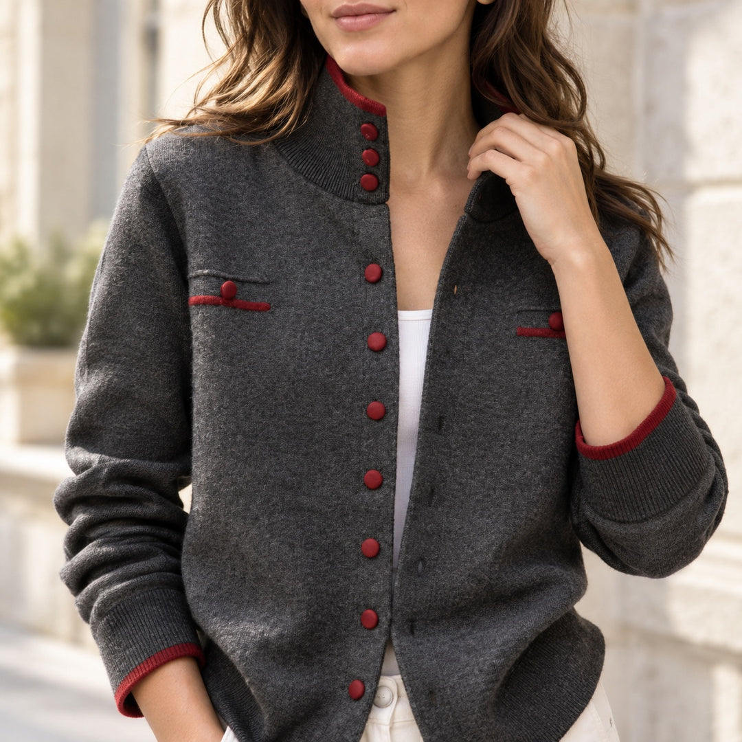 Beaudry Contrast Trim Cardigan — ce_soul_s2_01
