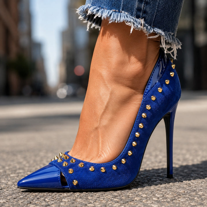 Borchietta Studded Stiletto Pumps — ce_brooklyn_s2_01