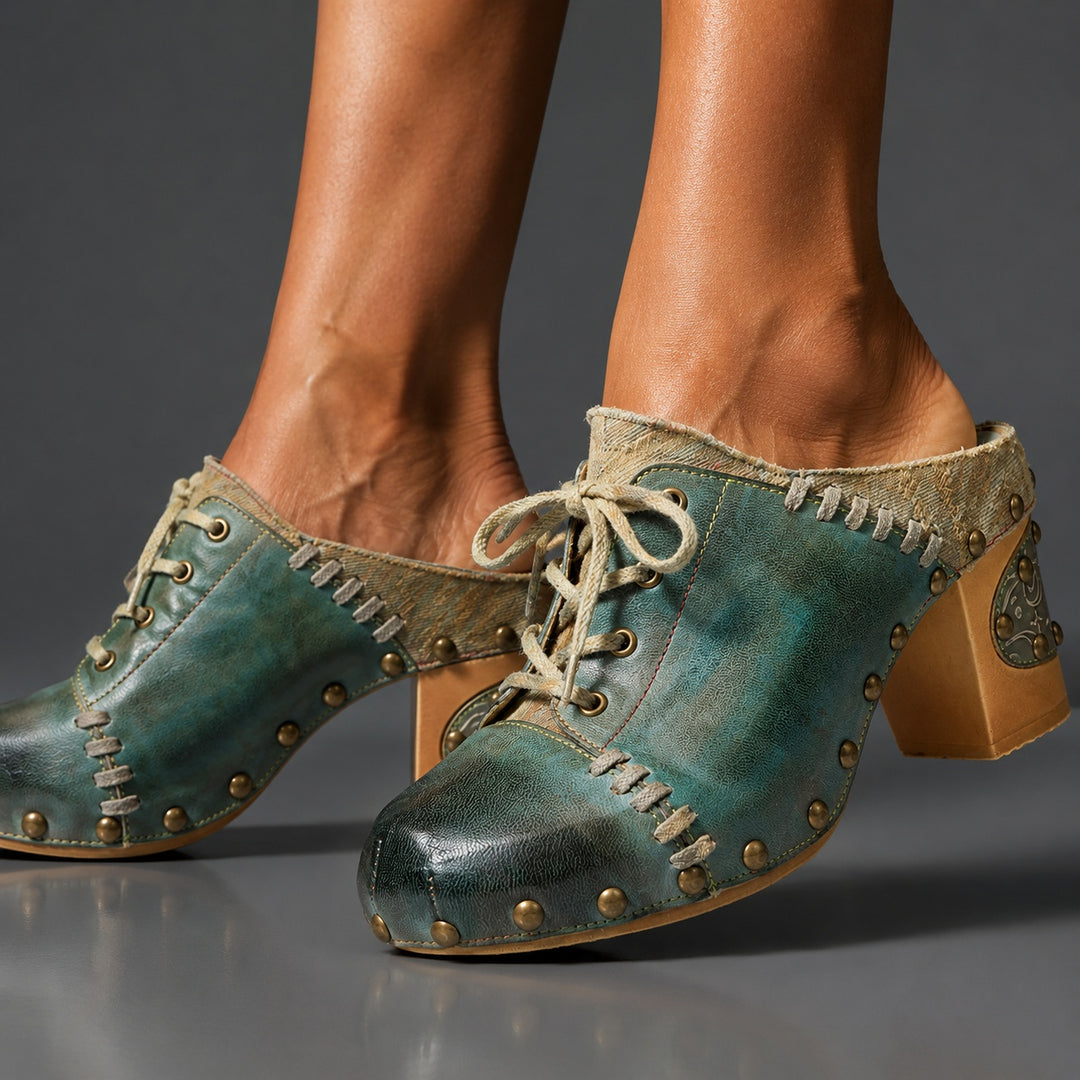 Bottega Studded Leather Clogs — ce_brooklyn_s3_01