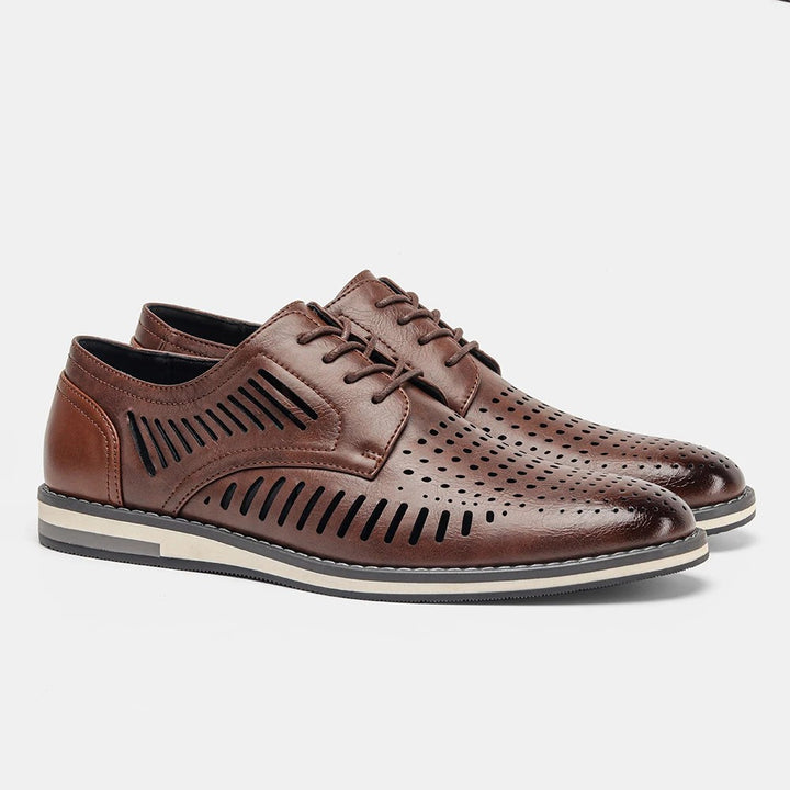 Ventaglio Perforated Derbies