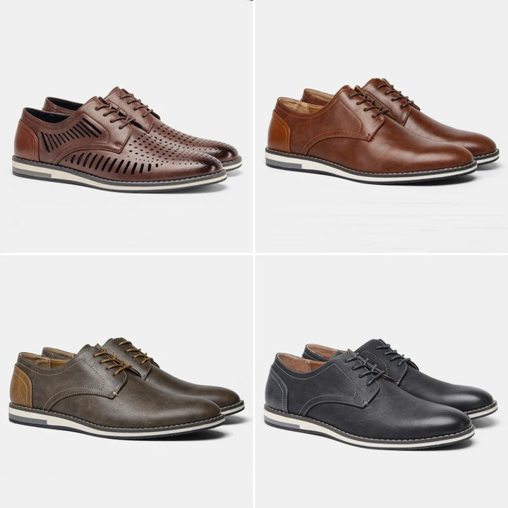 Ventaglio Perforated Derbies