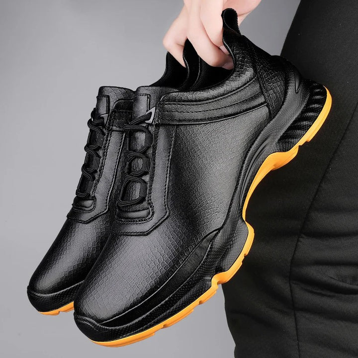 Leonardo Leather Trainers