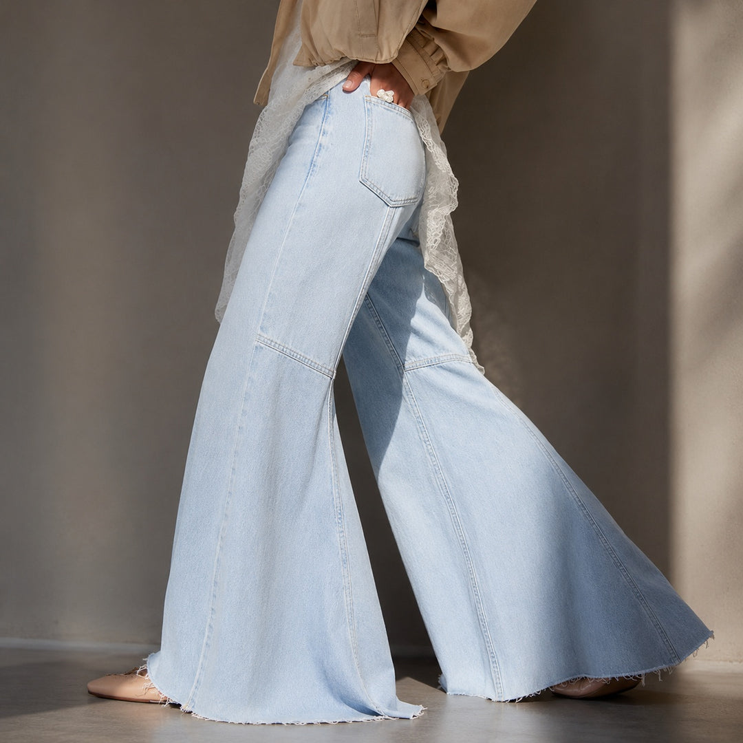 Campana Raw-Hem Flared Jeans — ce_metastatic_01