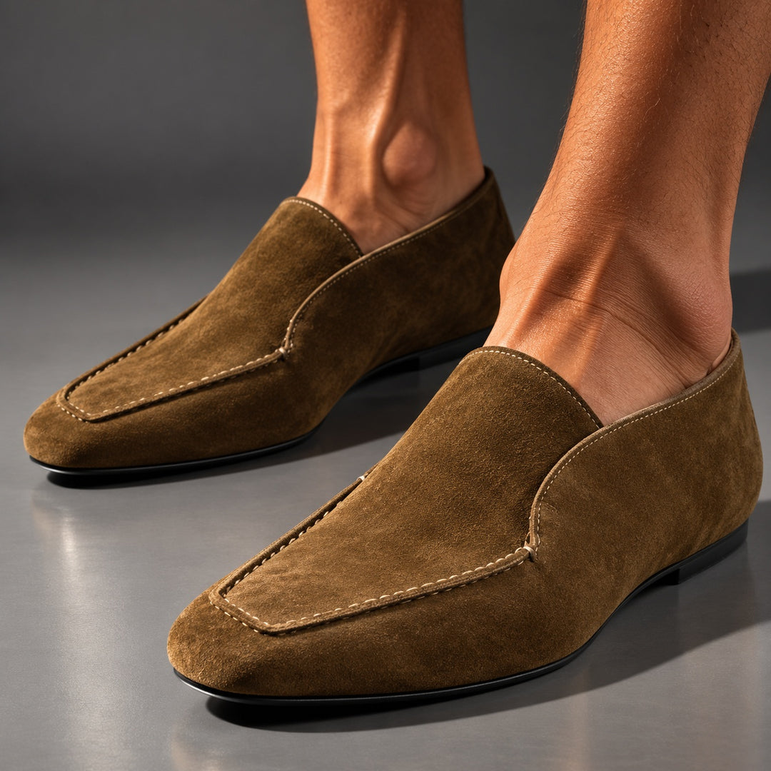 Cavaliere Suede Slip-On Boots — ce_brooklyn_s3_01