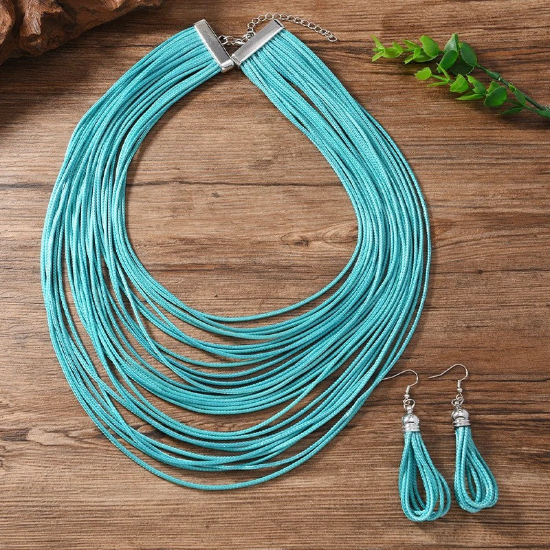 Cascade Cord Choker Set