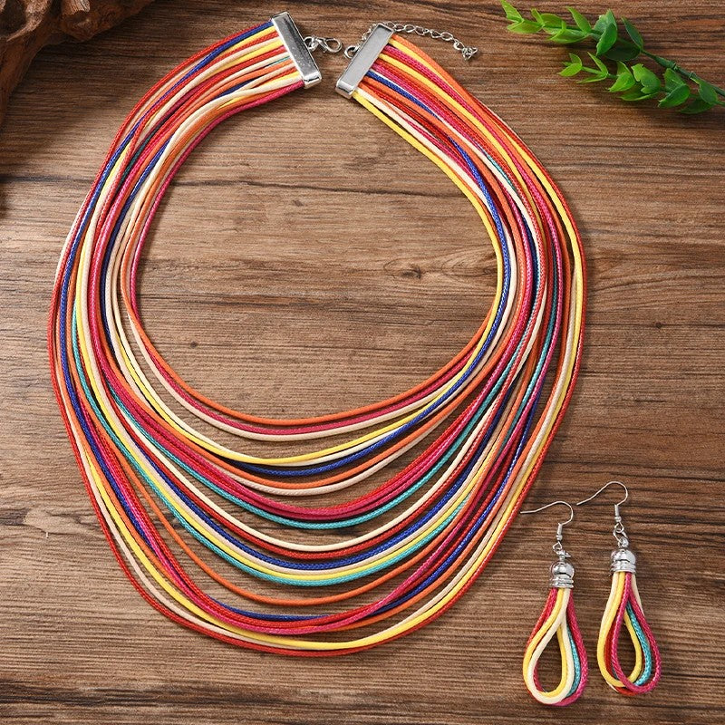 Cascade Cord Choker Set