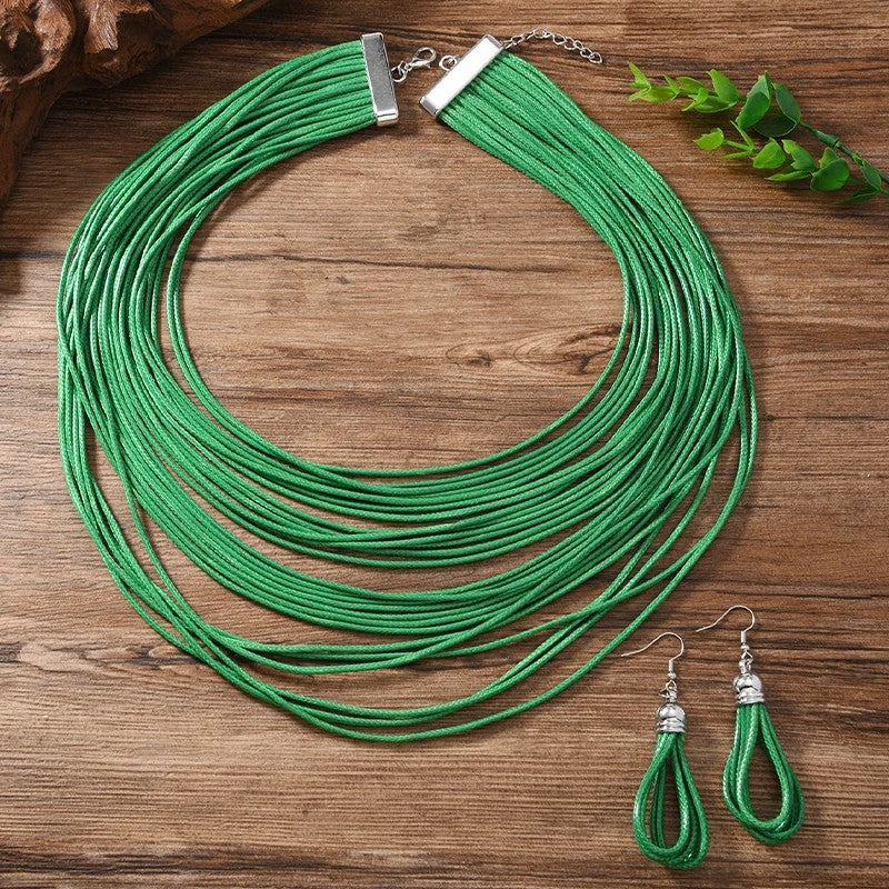 Cascade Cord Choker Set