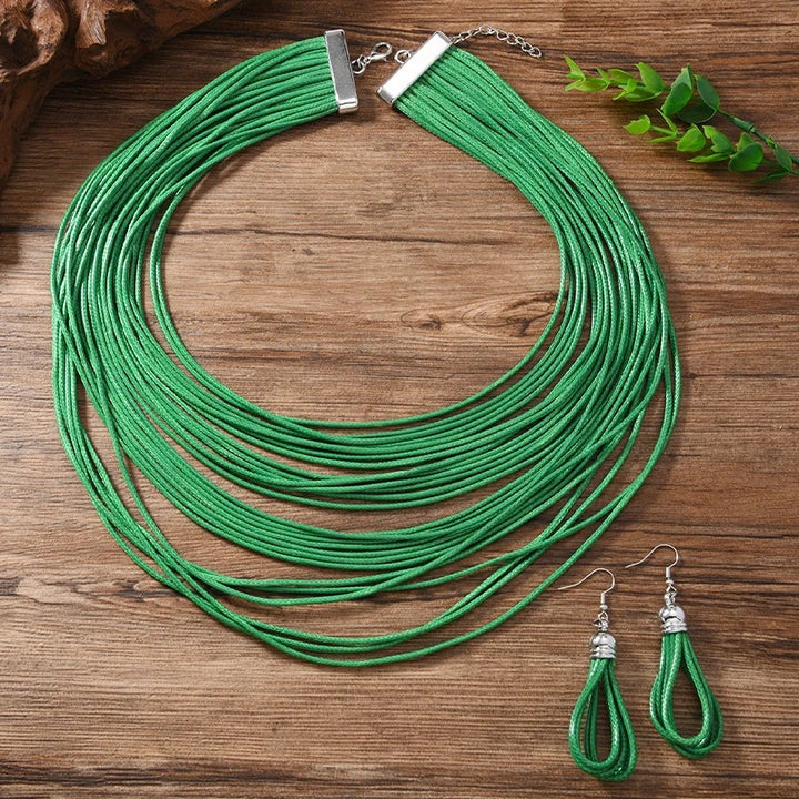 Cascade Cord Choker Set