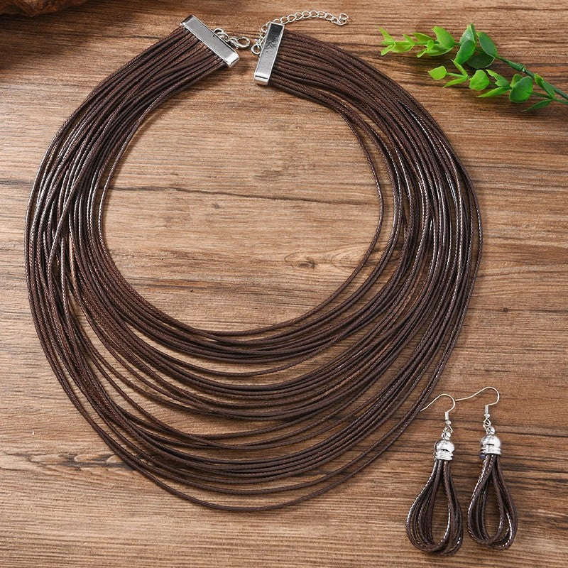 Cascade Cord Choker Set
