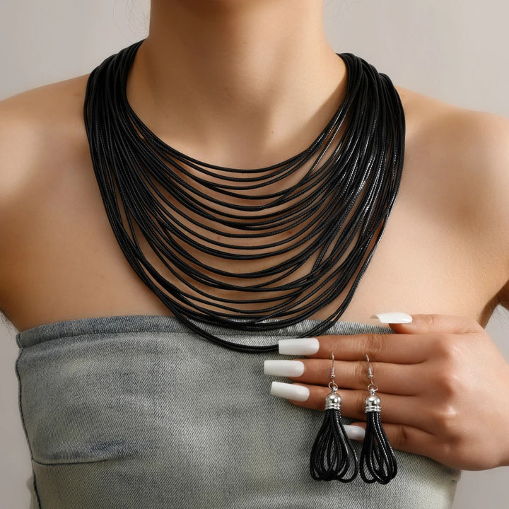 Cascade Cord Choker Set