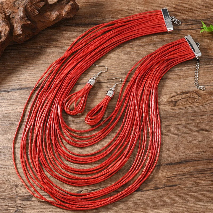 Cascade Cord Choker Set