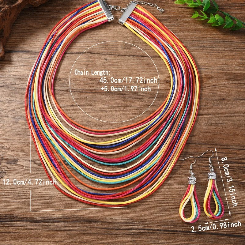 Cascade Cord Choker Set