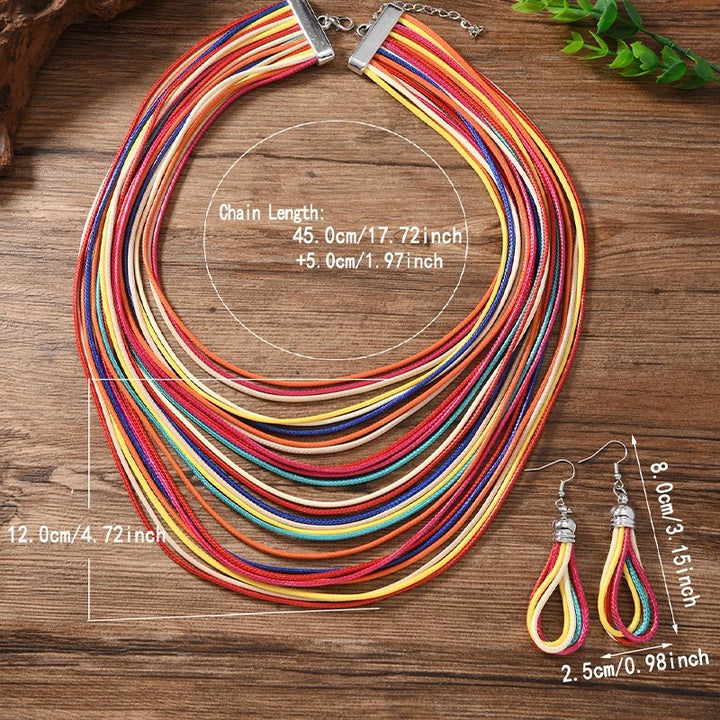Cascade Cord Choker Set