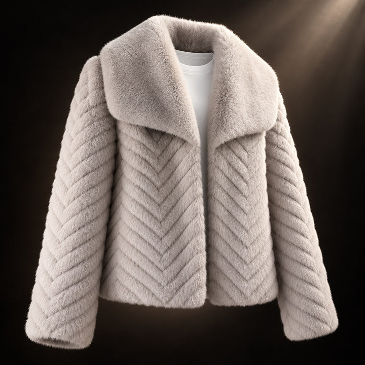 Chevron Plush Fur Jacket — ce_soul_s3_01