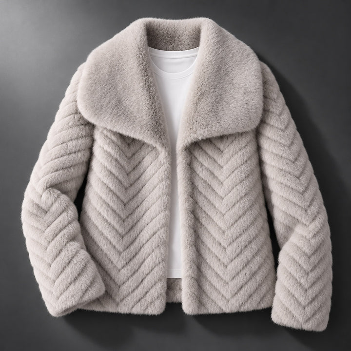 Chevron Plush Fur Jacket — ce_soul_s1_01
