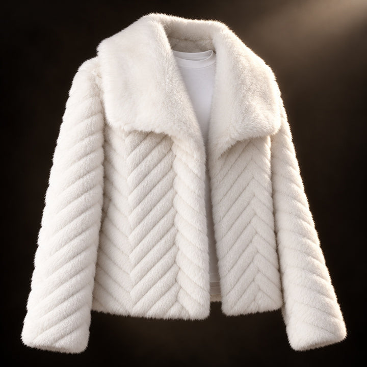 Chevron Plush Fur Jacket — ce_soul_s3_01