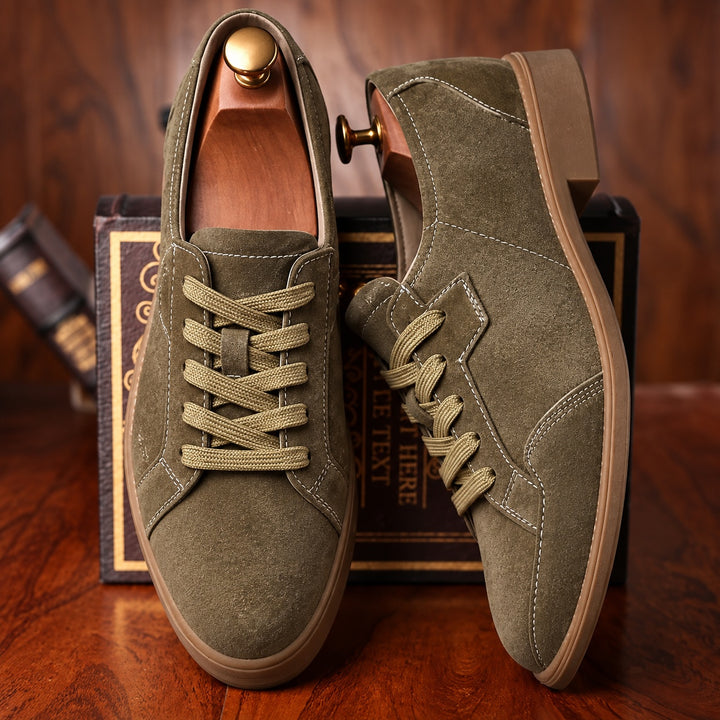 Cobbler Suede Sneakers — ce_angle_01