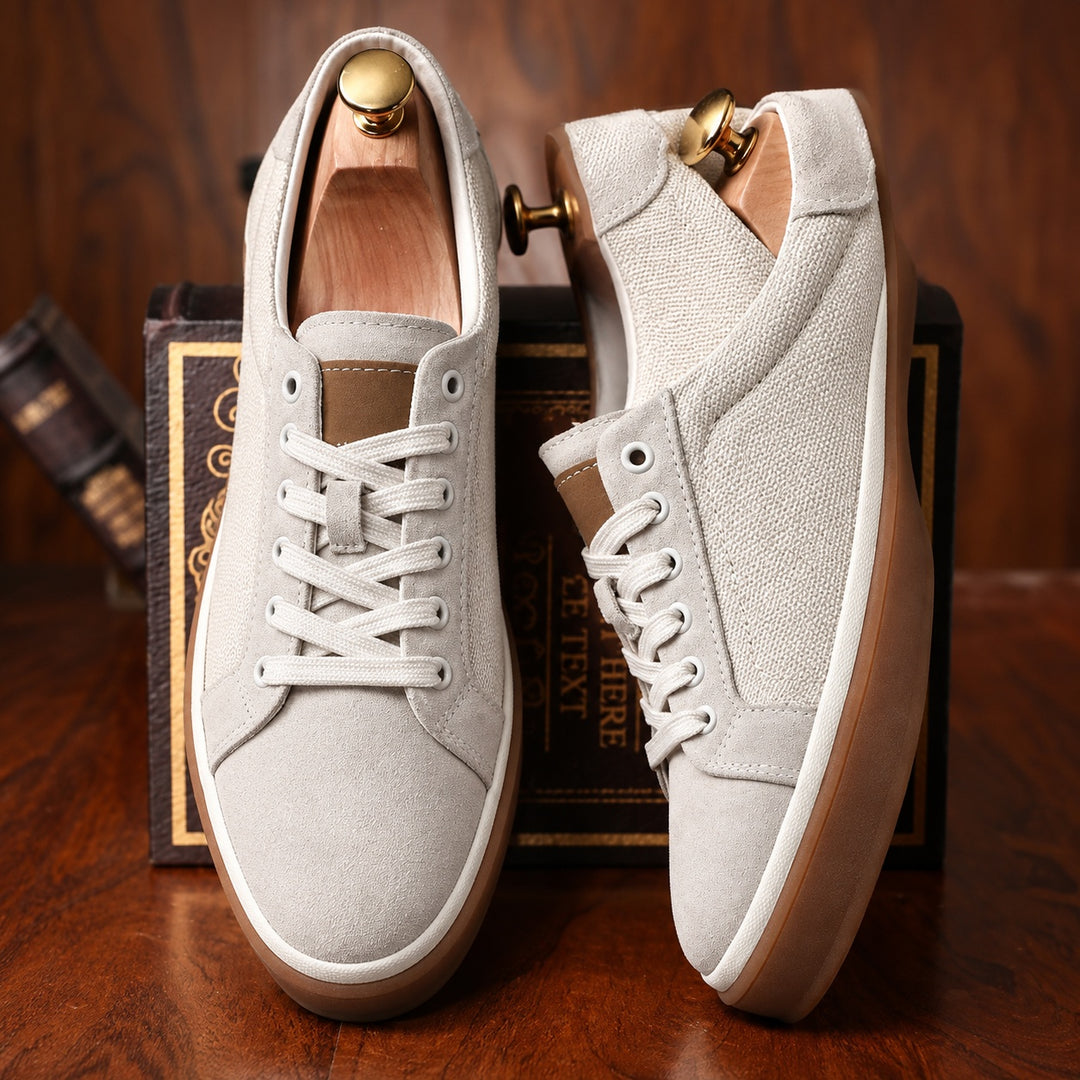Cobbler Suede Sneakers — ce_angle_01