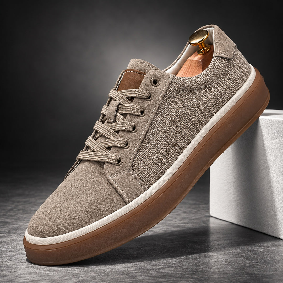 Cobbler Suede Sneakers — ce_angle_01