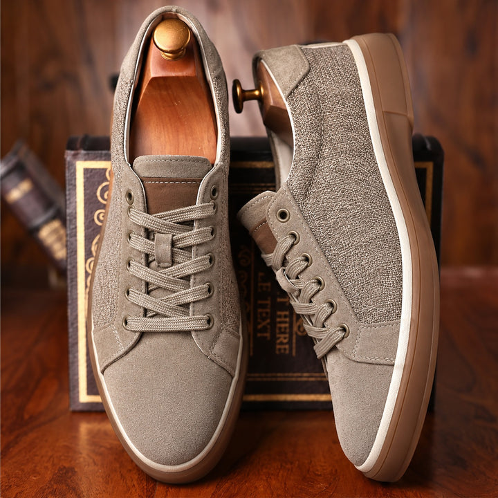 Cobbler Suede Sneakers — ce_angle_01