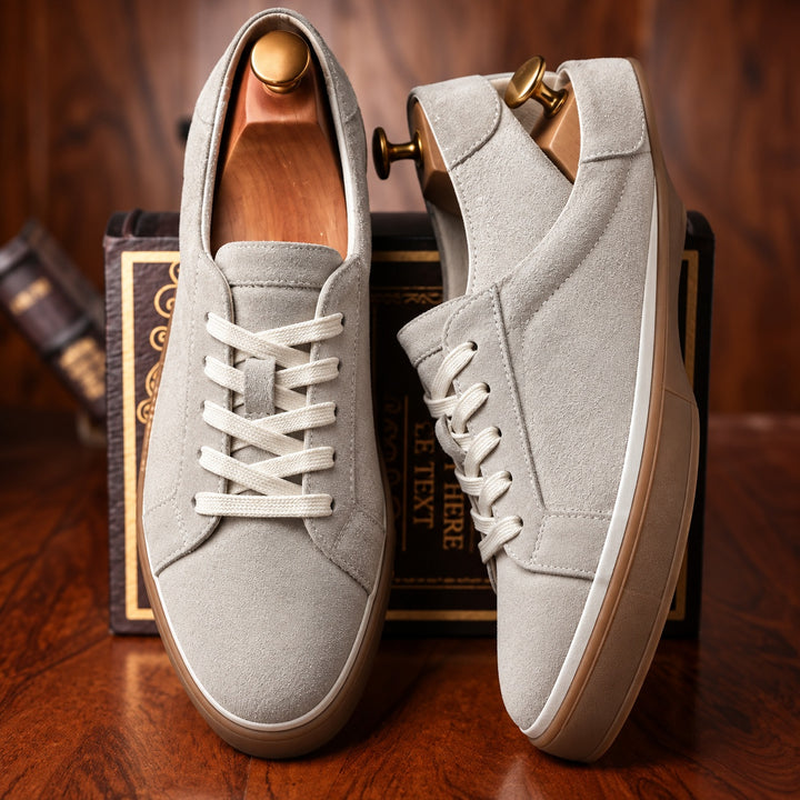 Cobbler Suede Sneakers — ce_angle_01