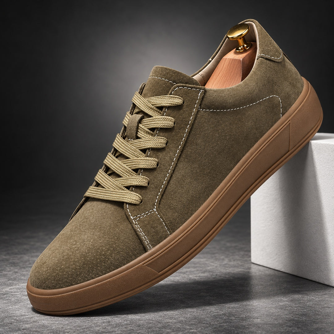 Cobbler Suede Sneakers — ce_angle_01