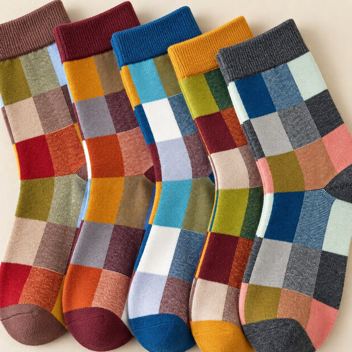 Colorblock Combed Cotton Socks — ce_metastatic_01