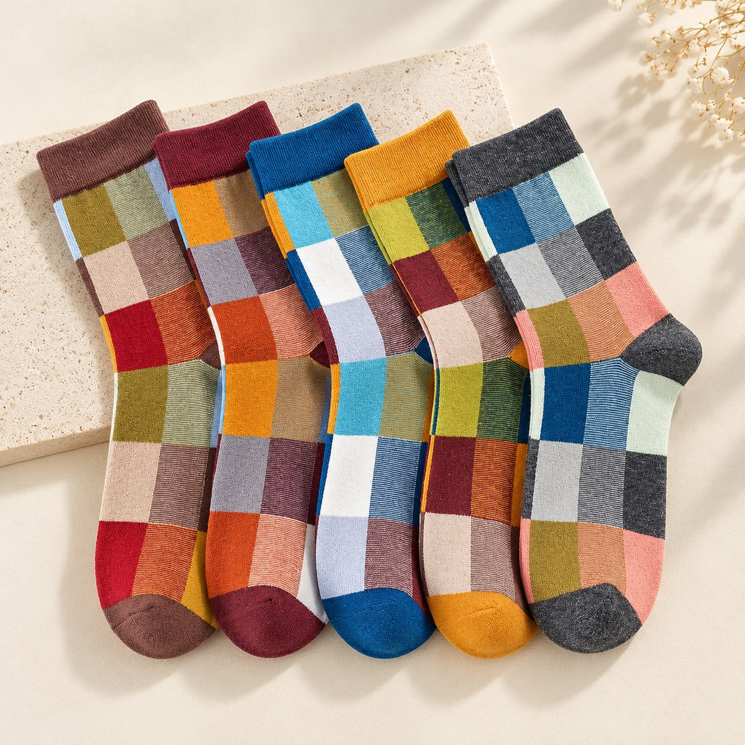 Colorblock Combed Cotton Socks — ce_metastatic_01