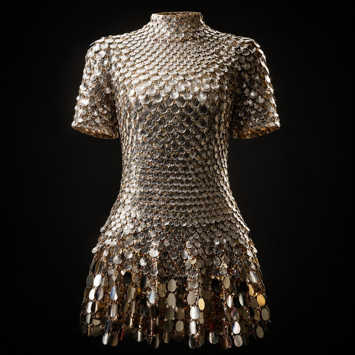 Conchiglia Shell-Sequin Mini Dress — ce_metastatic_03