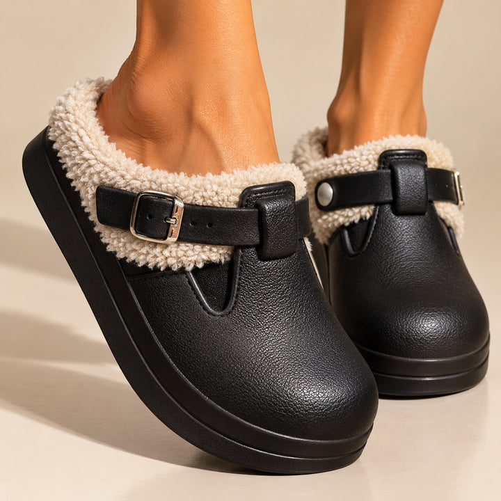 Cottage Buckle Clog Slippers — ce_brooklyn_s3_01