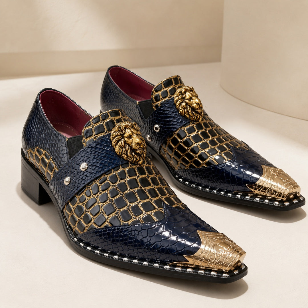 Criniera Lion-Crest Loafers — ce_metastatic_01