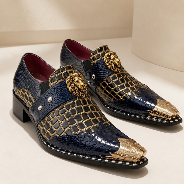 Criniera Lion-Crest Loafers — ce_metastatic_01