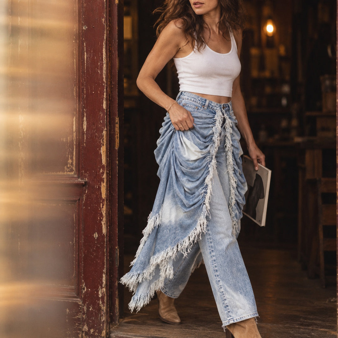 Curtain Drape Wide-Leg Jeans — ce_maiden_01