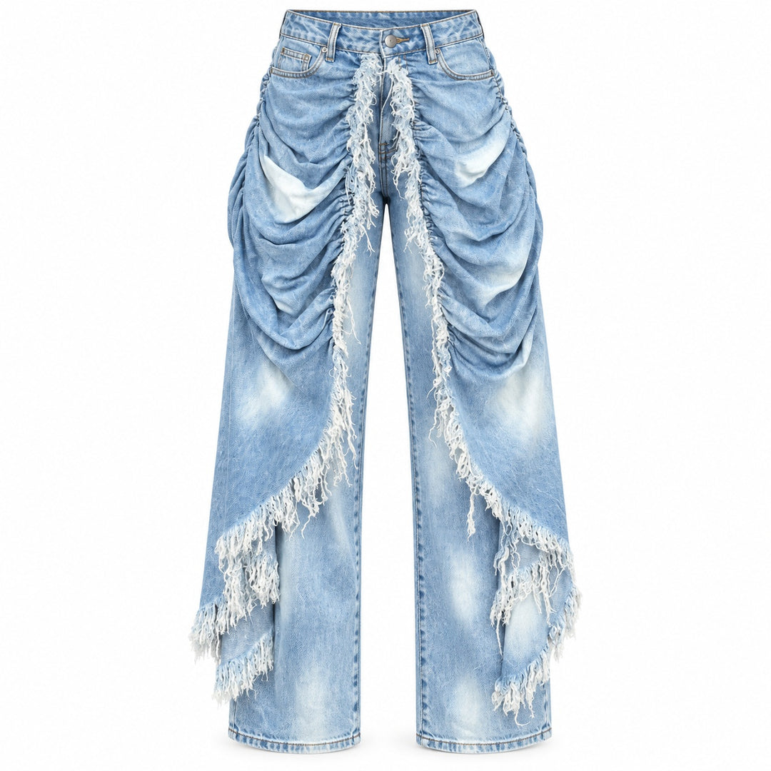 Curtain Drape Wide-Leg Jeans — ce_wb_01