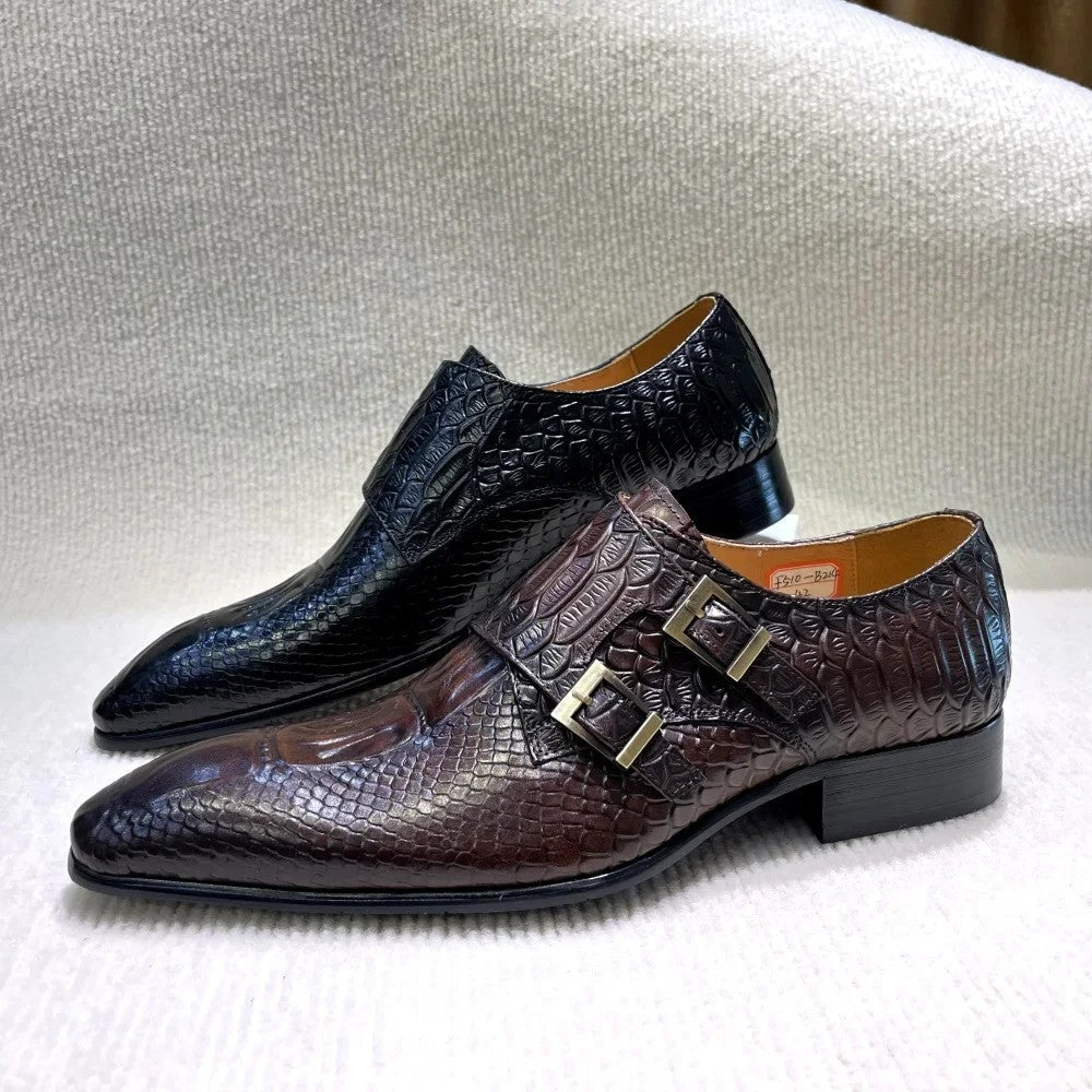 Basilisk Monk Oxfords