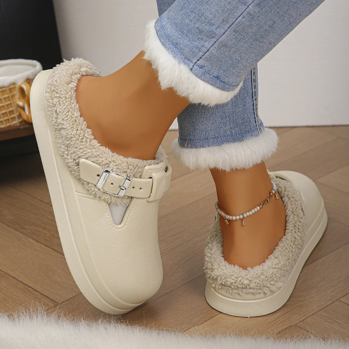 Cottage Buckle Clog Slippers