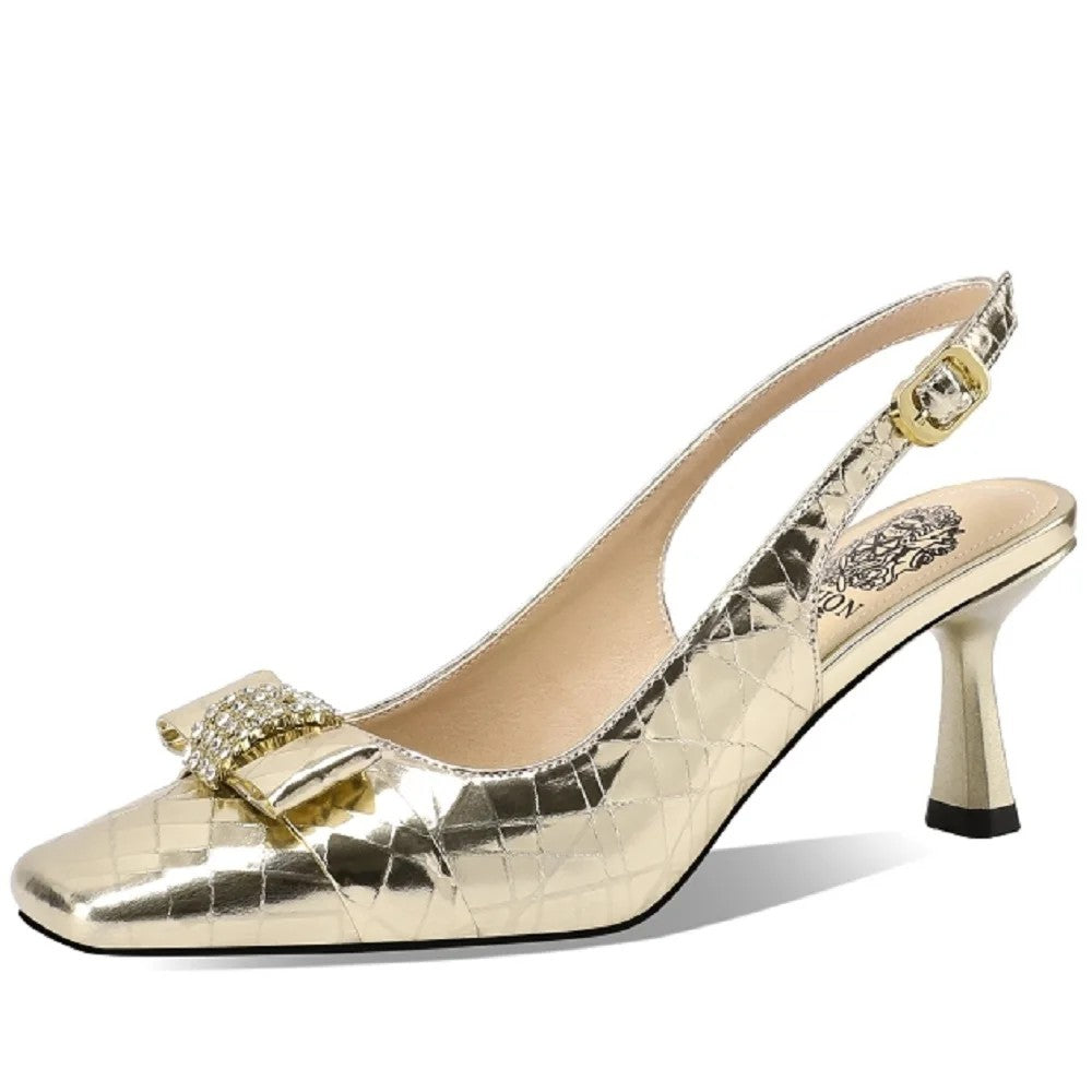 Serrata Crystal Slingbacks