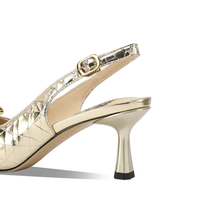 Serrata Crystal Slingbacks