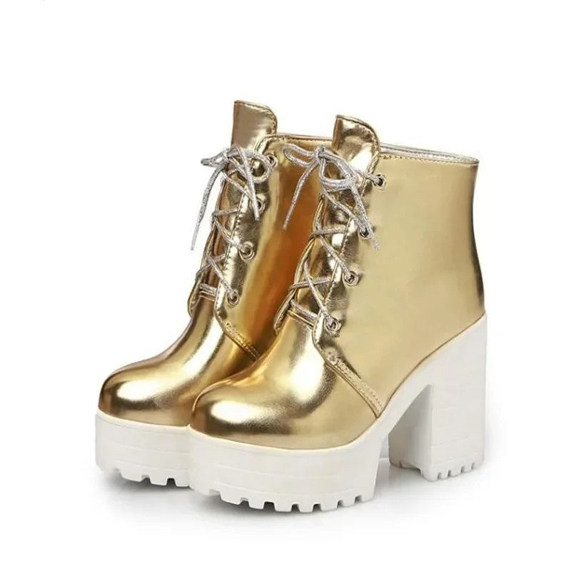 Lumiere Platform Ankle Boots