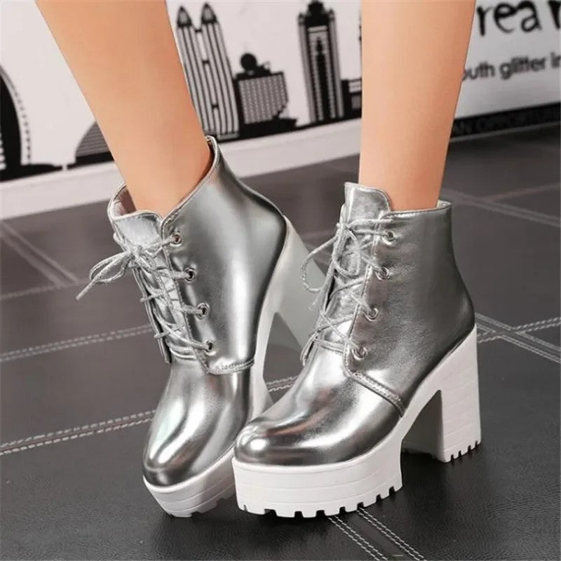 Lumiere Platform Ankle Boots