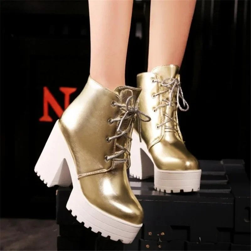 Lumiere Platform Ankle Boots