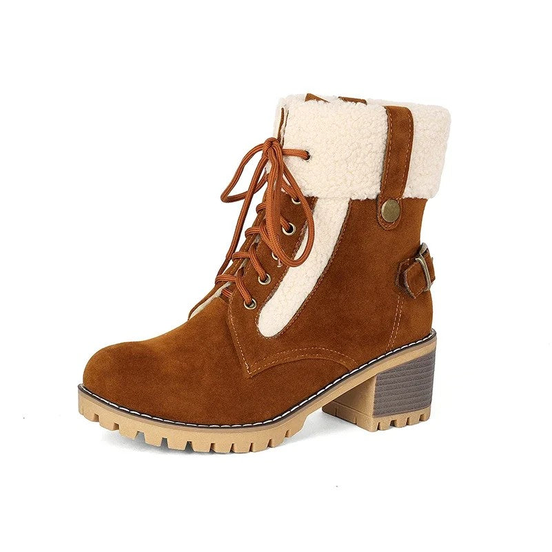 Chalet Shearling Cuff Boots